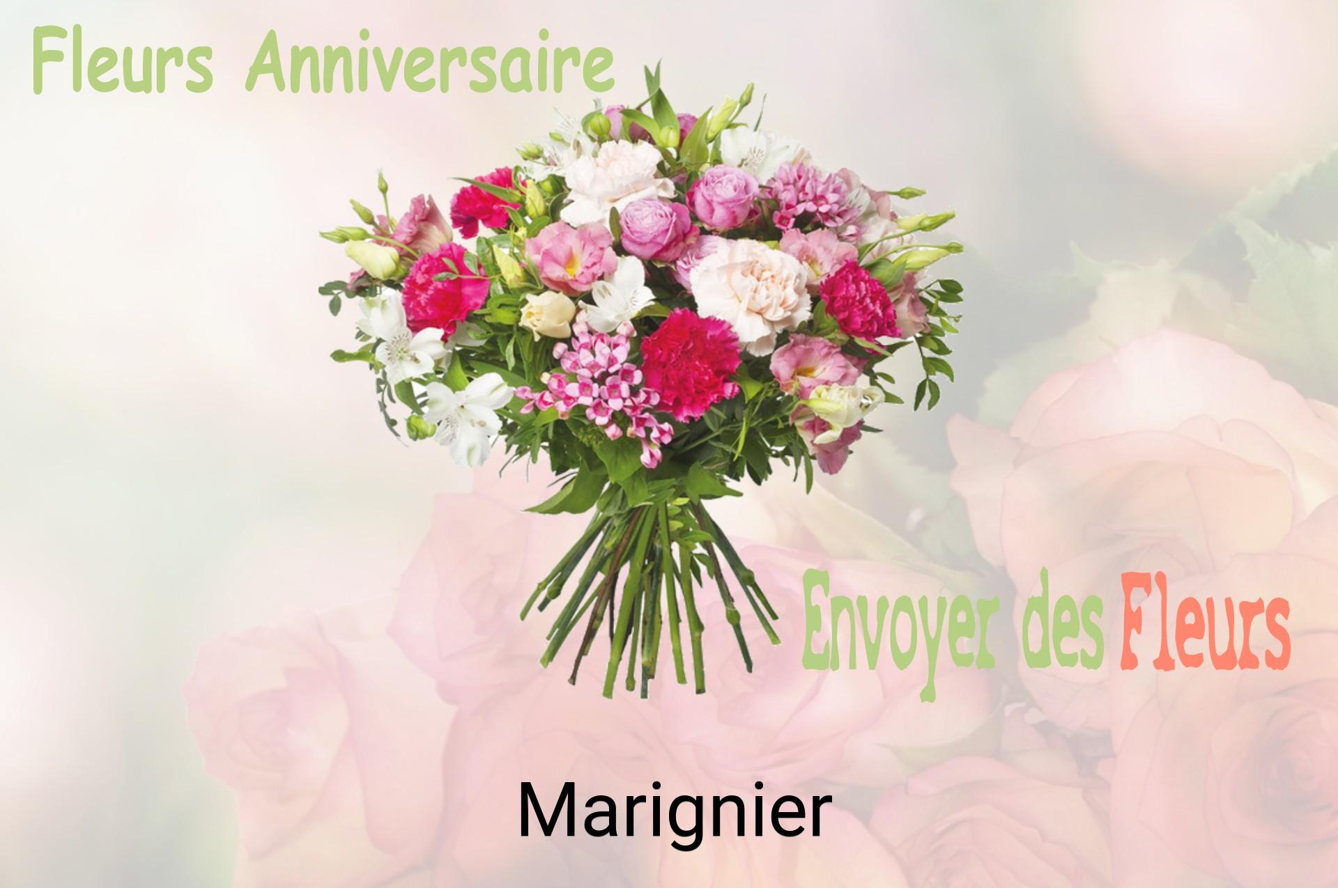 Bouquet de fleurs d’anniversaire livré à Marignier